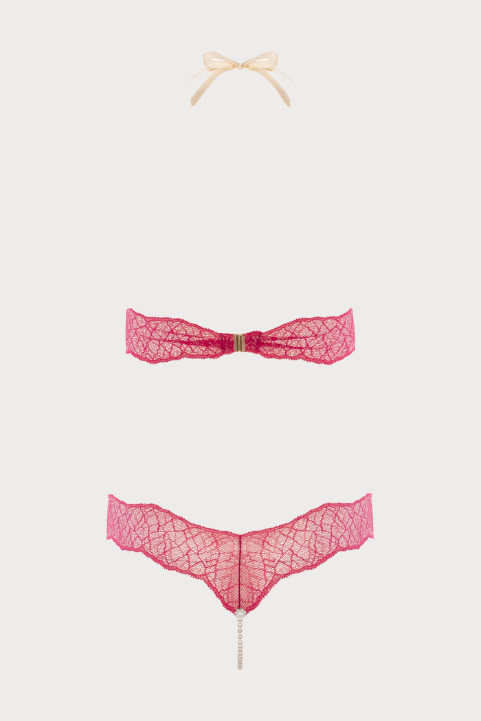 Sydney Daisy Single Pearl Body in Red