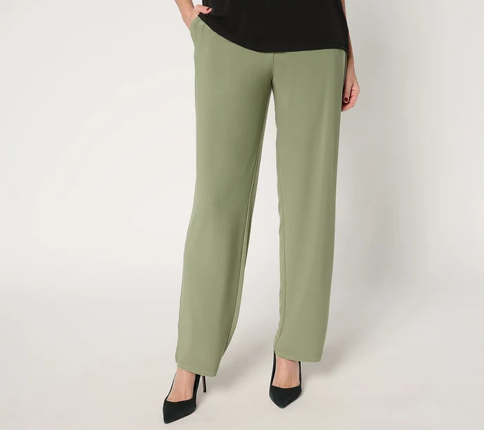 Tall LK Luxe Pull-On Pants with Pockets