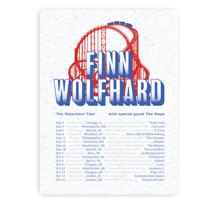 The Objection! 2025 Tour Poster - Bingo Merch