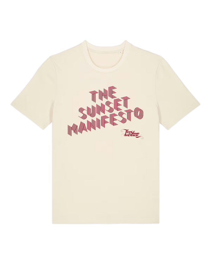 The SUNSET MANIFESTO Volume 2 T-Shirt - Bingo Merch