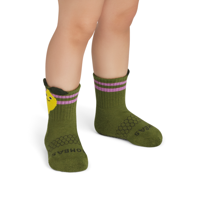 Toddler Fruits & Veggies Calf Sock 4-Pack