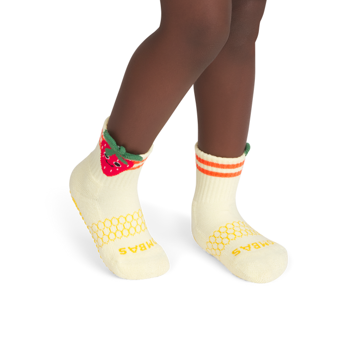 Toddler Fruits & Veggies Calf Sock 4-Pack