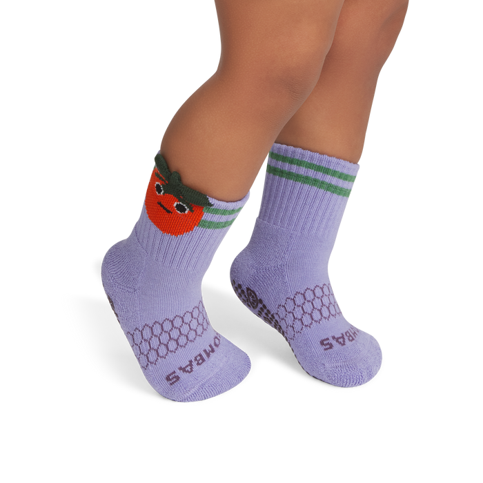 Toddler Fruits & Veggies Calf Sock 4-Pack
