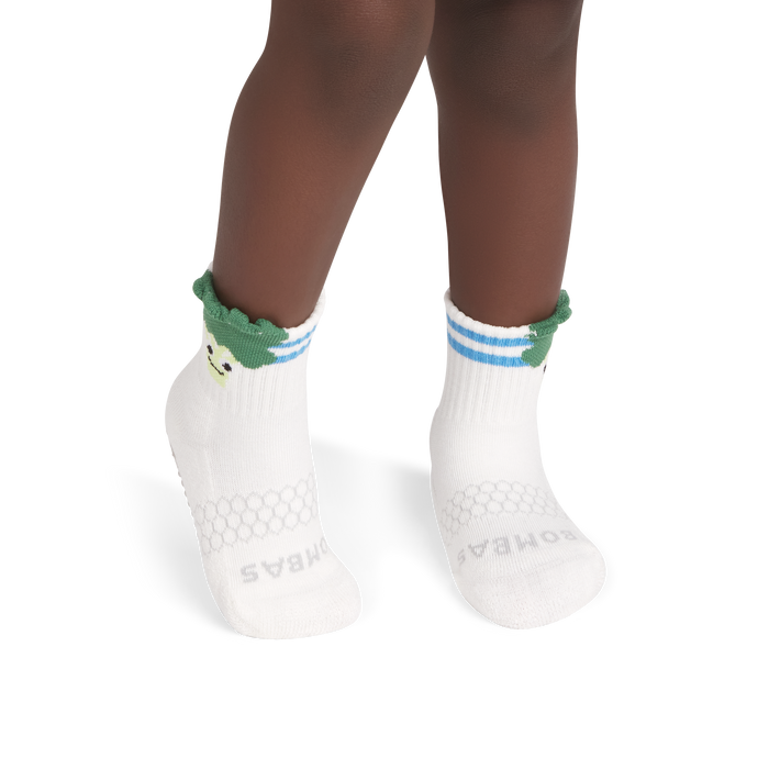 Toddler Fruits & Veggies Calf Sock 4-Pack