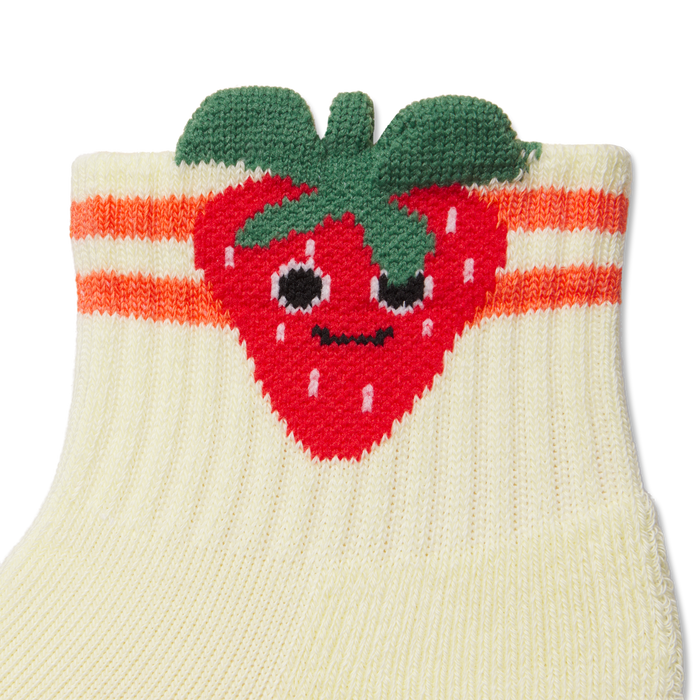 Toddler Fruits & Veggies Calf Sock 4-Pack