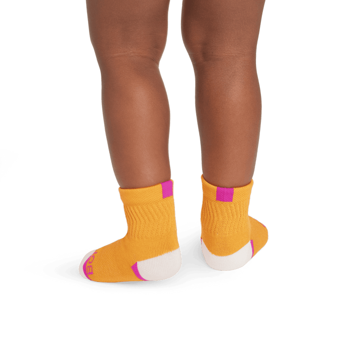 Toddler Lightweight Retro Knit Calf Sock 4-Pack