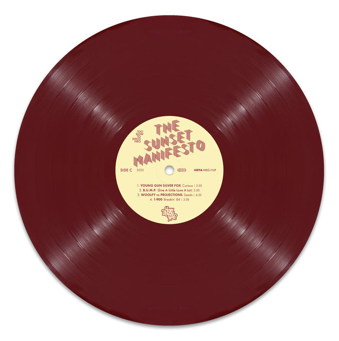 Too Slow To Disco NEO:  THE SUNSET MANIFESTO Volume 2 Limited Edition 2xLP