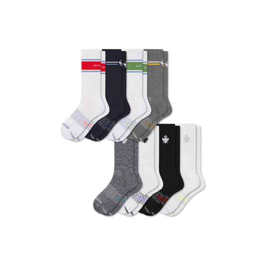 Women's All Sport Calf Sock 8-Pack