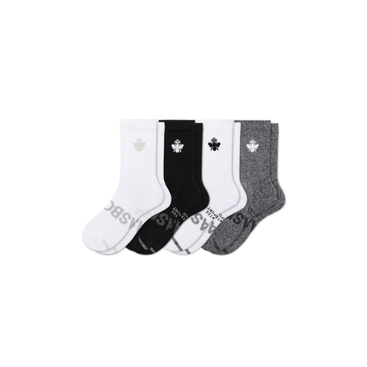 Women's All Sport Half Calf Sock 4-Pack