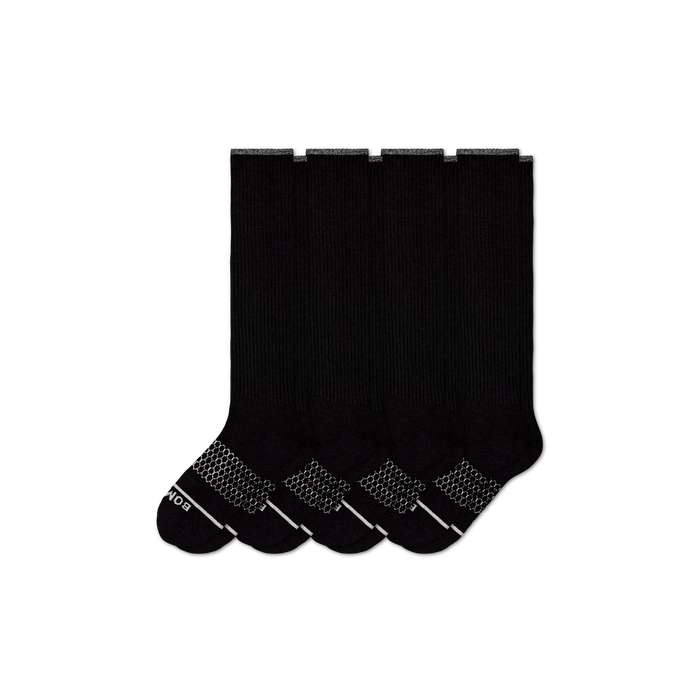 Women's Merino Wool Blend Knee-High Sock 4-Pack