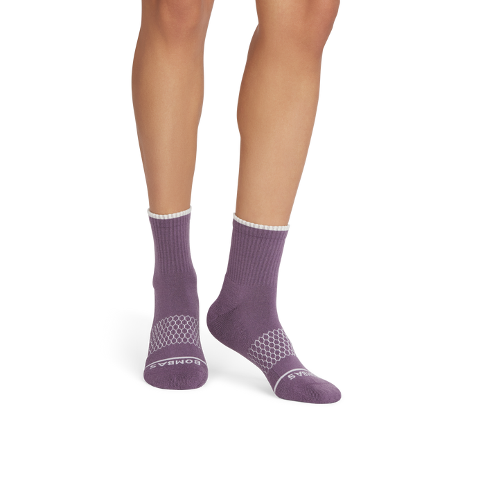 Women's Merino Wool Blend Quarter Socks