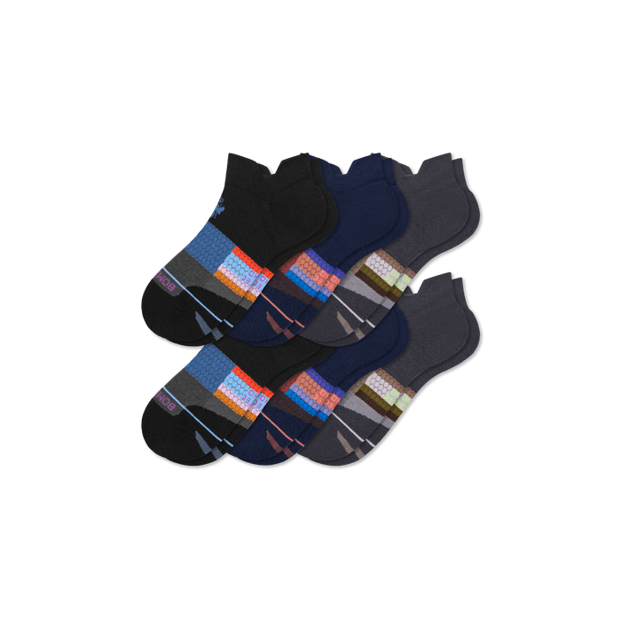 navy black mix / s
