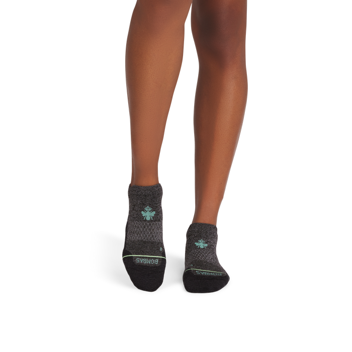Women's Merino Wool Blend Run Ankle Sock 6-Pack