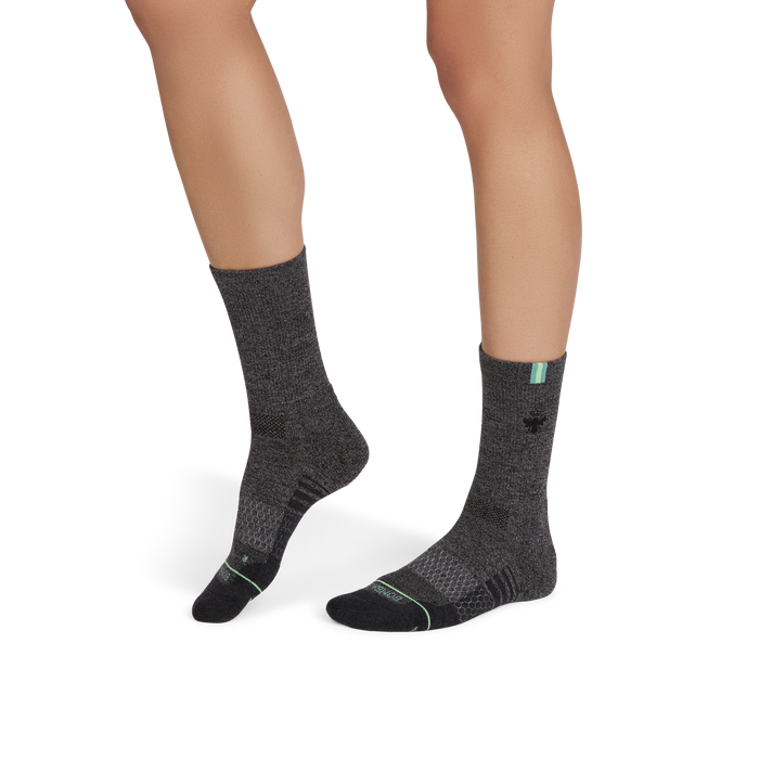 Women's Merino Wool Blend Run Calf Sock 3-Pack