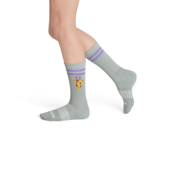 Women's Safari Stripe Calf Sock 4-Pack