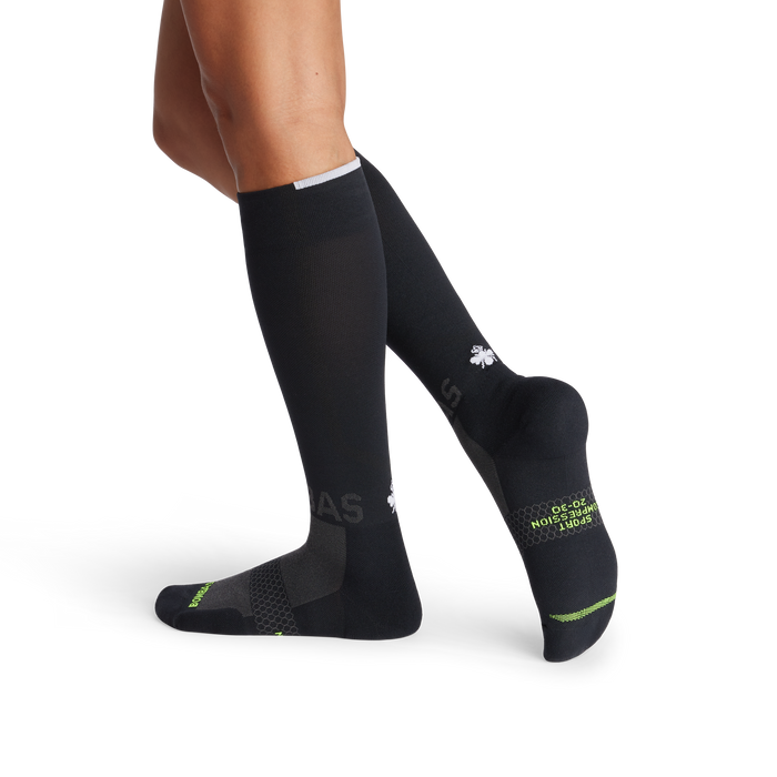 Women's Sport Compression Knee High Sock 3-Pack (20-30mmHg)