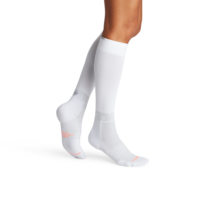 Women's Sport Compression Knee High Socks (20-30mmHg)