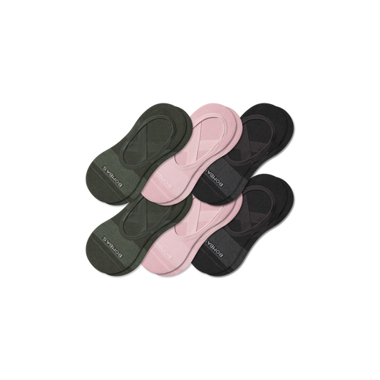 Women's Studio Gripper Ballet No Show Sock 6-Pack