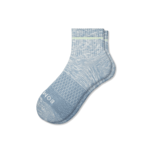 Women's Summer Slub Quarter Socks