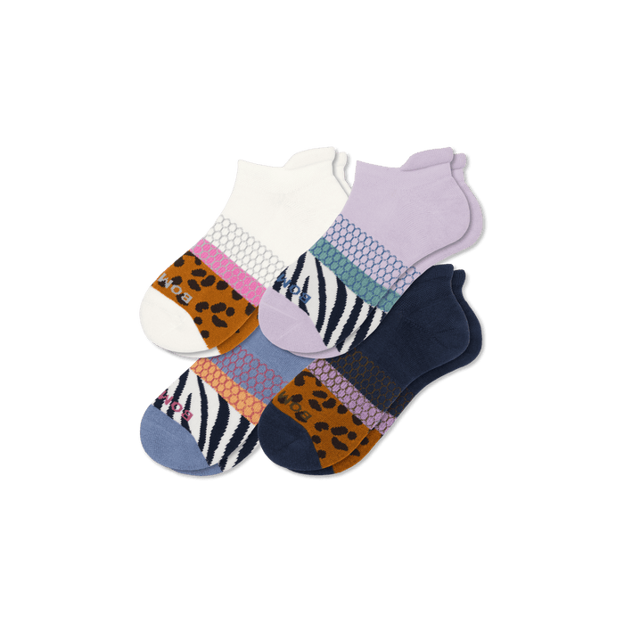 Women's Wild Wear Ankle Sock 4-Pack