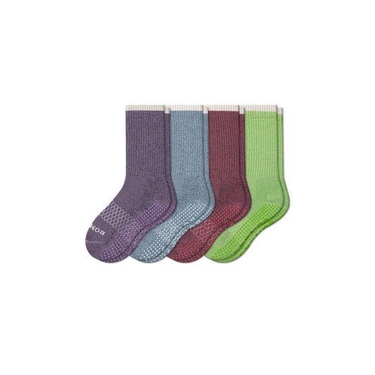 Youth Gripper Calf Sock 4-Pack