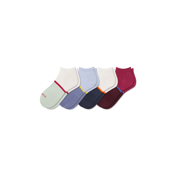 Youth Lightweight Ankle Sock 4-Pack